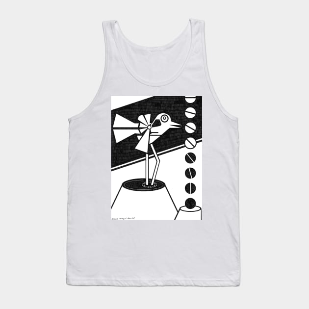 Counter Clockwise Tank Top by dennye